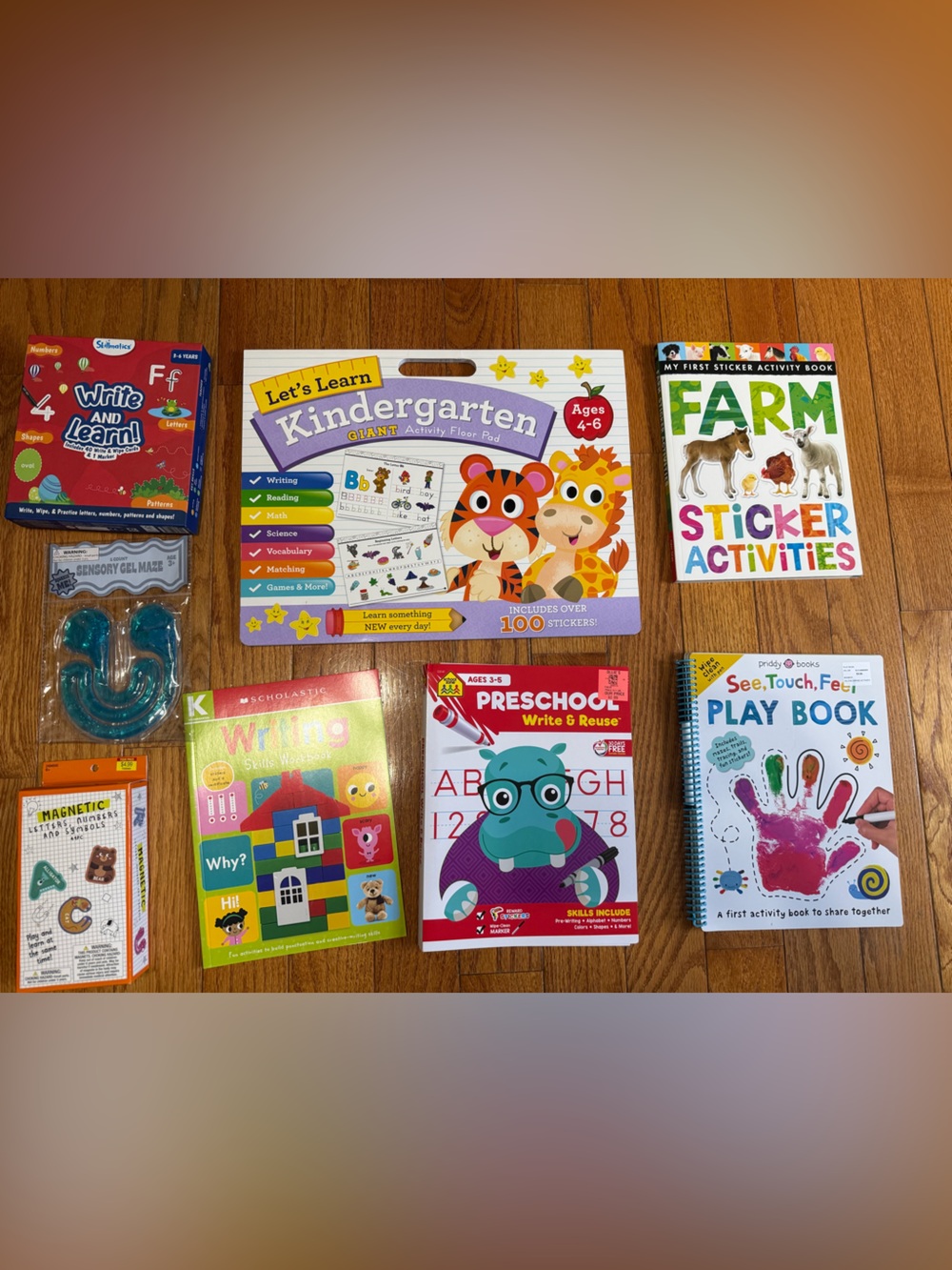 Homeschool & Early Learning Activity Bundle | 8-Piece | NEW/NWT